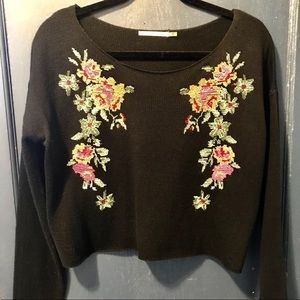 Embroidered Sweater